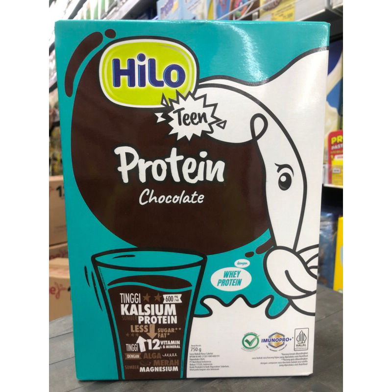 

Hilo teen protein chocolate 750 gr - susu tinggi kalsium dan protein untuk tumbuh tinggi ke atas