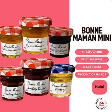 

Pelengkap makanan Selai Import Premium Bonne Maman France 370 Gr Rasa Strawberry, Blueberry, Raspberry, Apricot