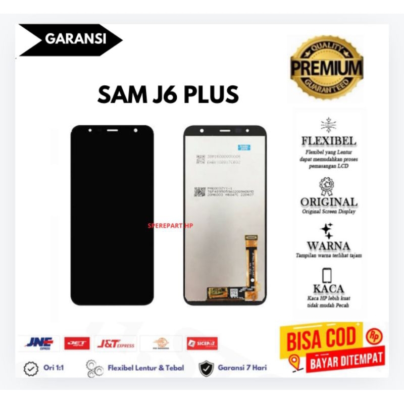 LCD TOUCHSCREEN SAM J6 PLUS FULLSET ORIGINAL/LCD ORIGINAL SAM J6 PLUS