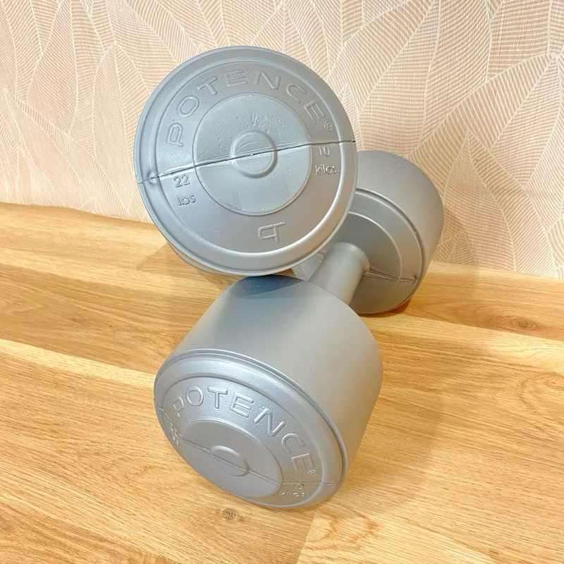 POTENCE DUMBEL 10 KG / BARBEL 10 KG / DUMBELL PLASTIK 10KG