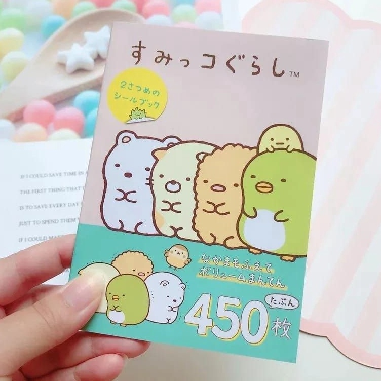 

Super Rating Buku Stiker Kecil Karakter Lucu Sumikko Gurashi 335pcs Mini Sticker