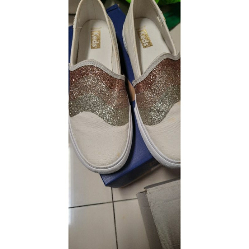 Keds Double Decker Glitter Canvas