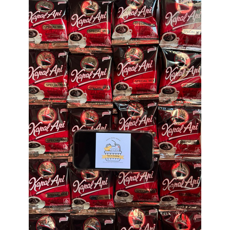 

Kapal Api Special Mix 23gr (1 Renceng Isi 10 Pcs) - 1 Dus Isi 12 Renceng | Harga Grosir