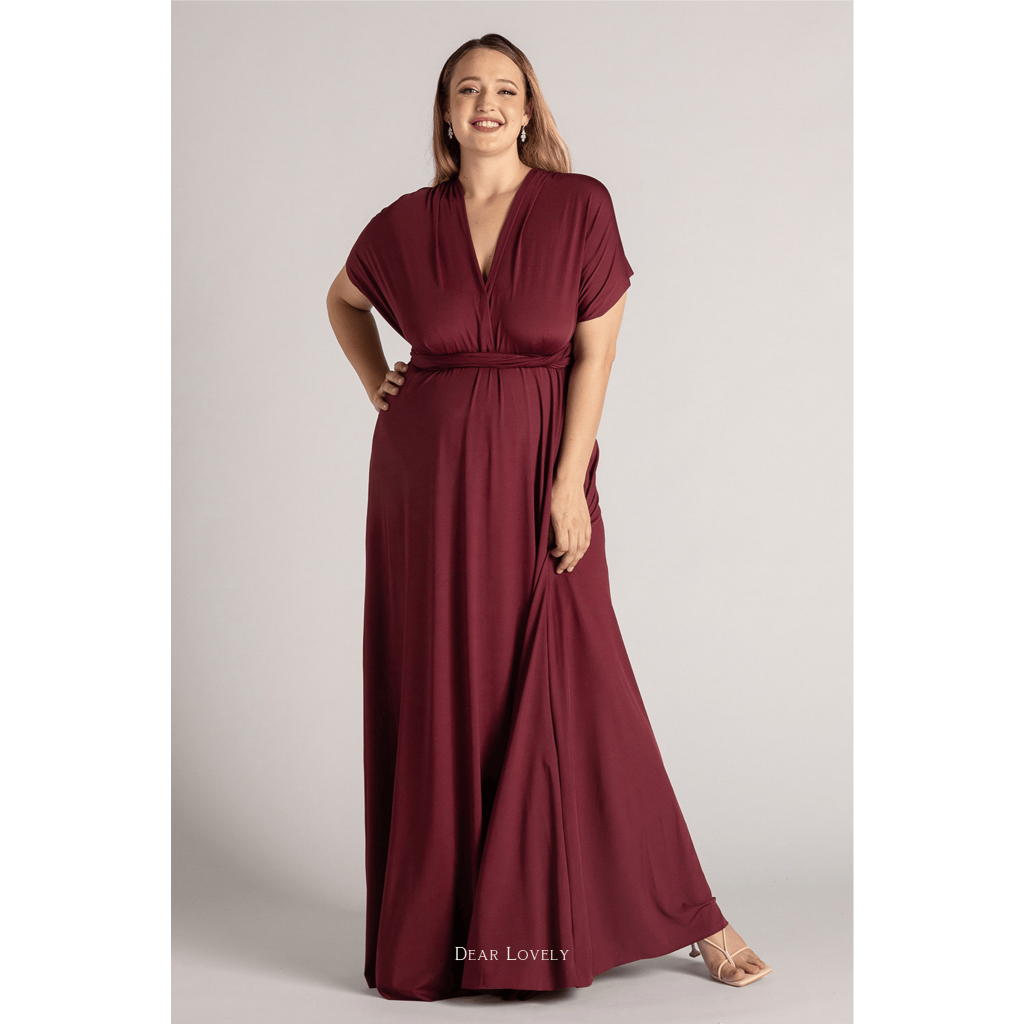 Dress Jumbo | FREE KEMBEN | Dress Pesta Jumbo Premium | Dress Bigsize | Oversize | Grande | Multiway