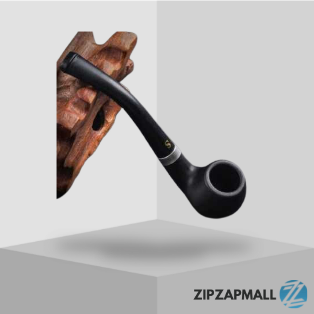 Pipa Rokok Tembakau Cangklong Tobacco Pipe Vintage 120mm/Filter Rokok Portable Aman Mudah Dibersihka