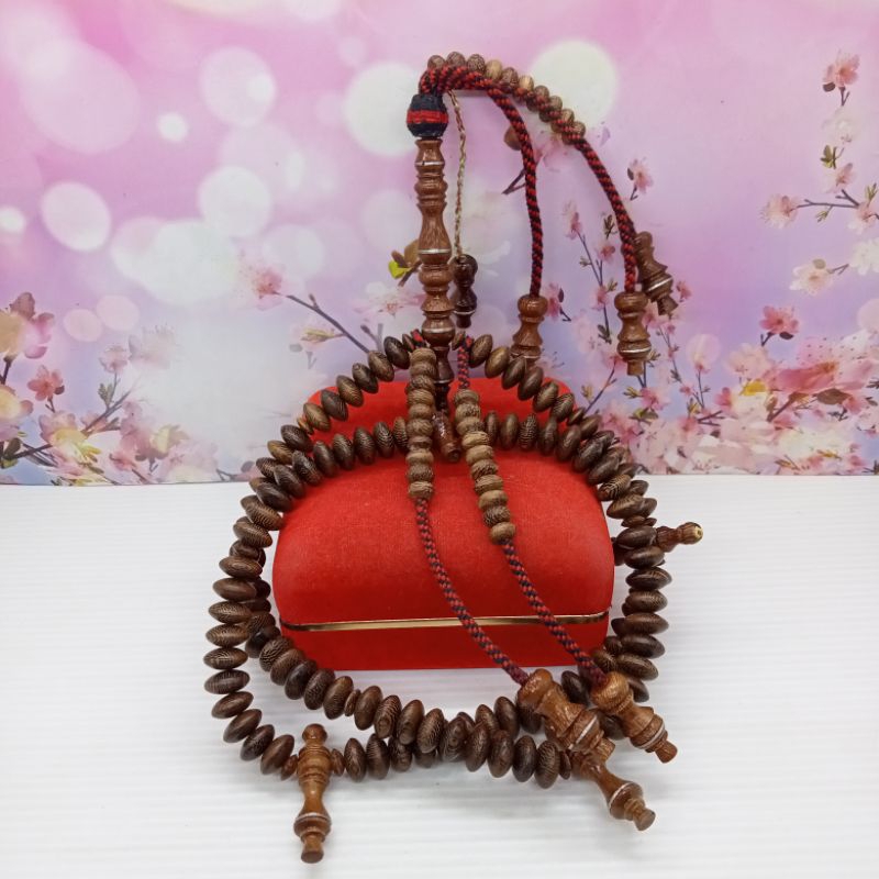 tasbih tijani kayu kelor jawa asli A153