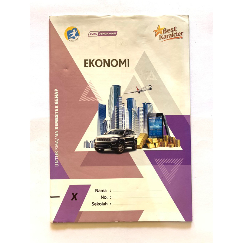 Buku LKS Ekonomi SMA / MA Kelas 10, 11, 12 (Edisi Terbaru)