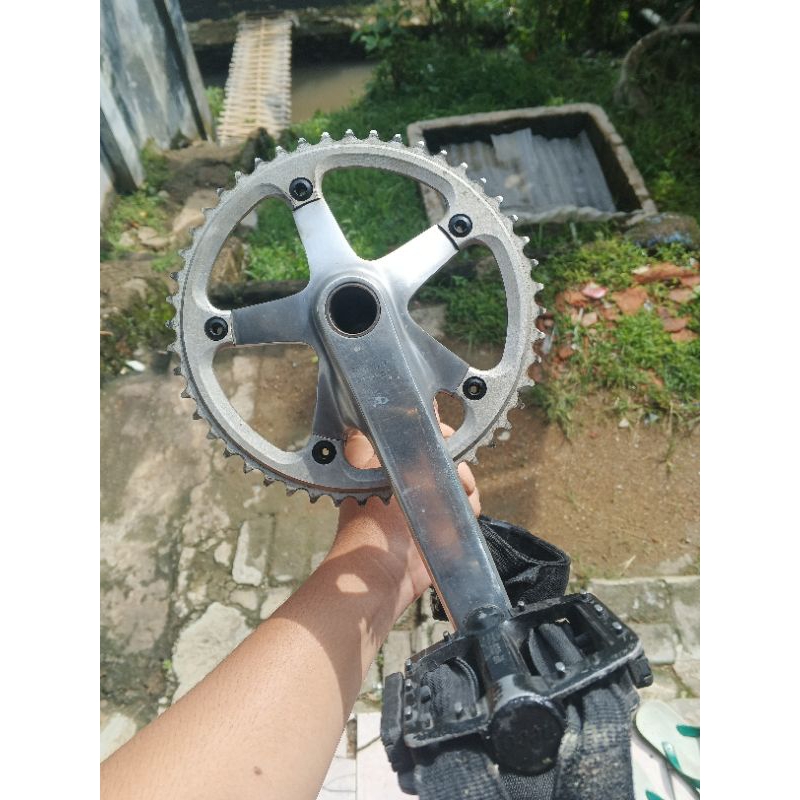 Crankset Skeace HT2 Polish X Chainring Truvativ Omnium 48t inc pedalset second