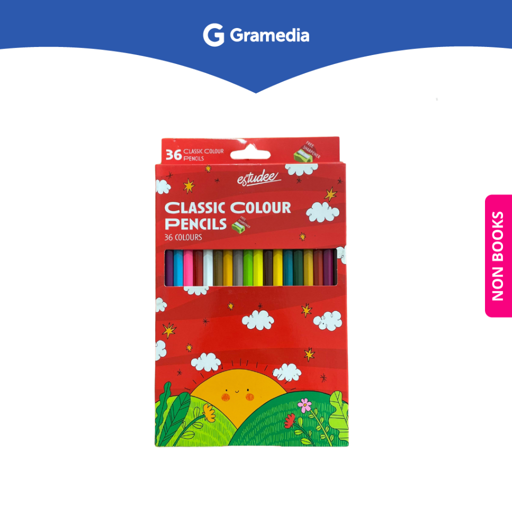 

Gramedia Depok - ESTUDEE CLASSIC COLOR PENCIL 36 ES-PCL36