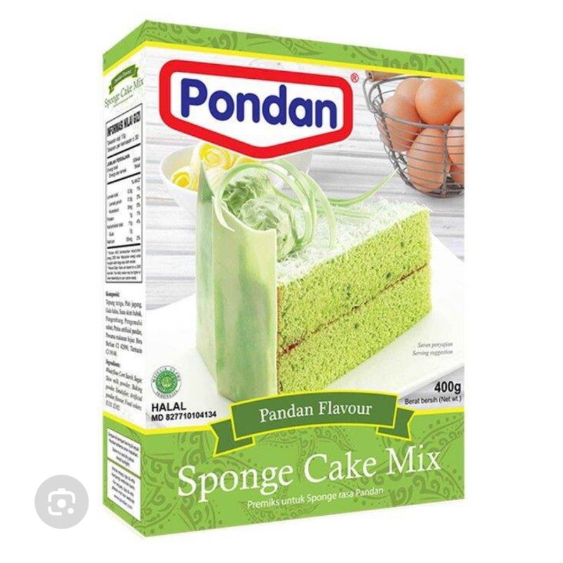 

Tepung pondan rasa pandan 400g