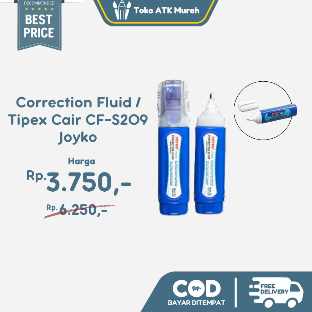 

Correction Fluid / Tipex Cair CF-S209 Joyko