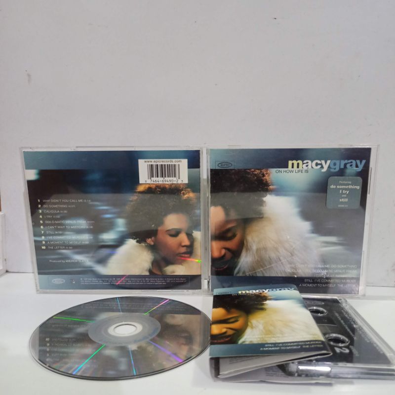 CD+kaset pita MACY Gray- On how life is