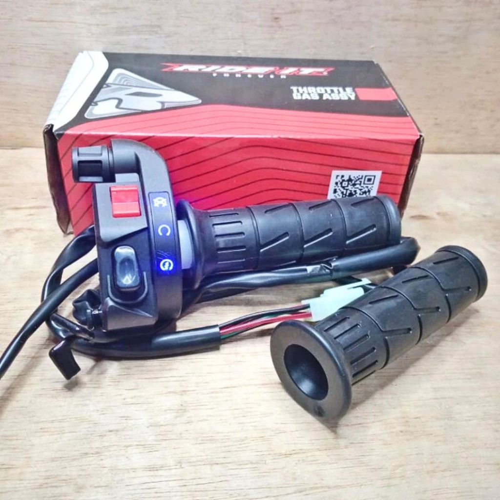 Gas Kontan KSR Set Ride IT Gas Spontan Ninja Ksr Holder Tombol Nyala domino Racing Set Grip Original