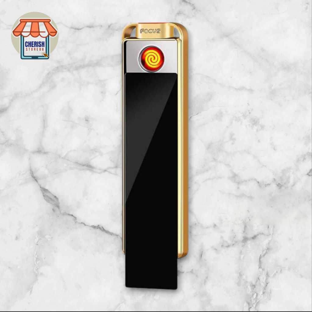 KOREK ELEKTRIK 077 USB Lighter Rechargeable Electric Lighter