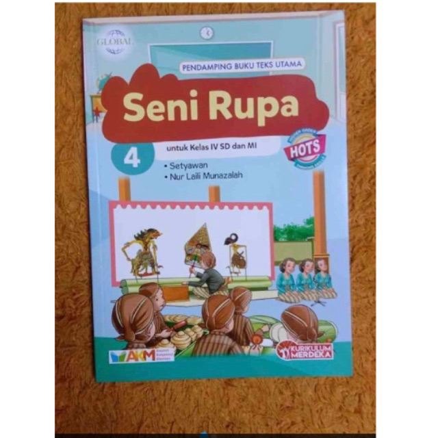 Buku LKS SD / MI Seni Rupa SBK Kelas 1, 2, 3, 4, 5, 6 (Edisi Terbaru)