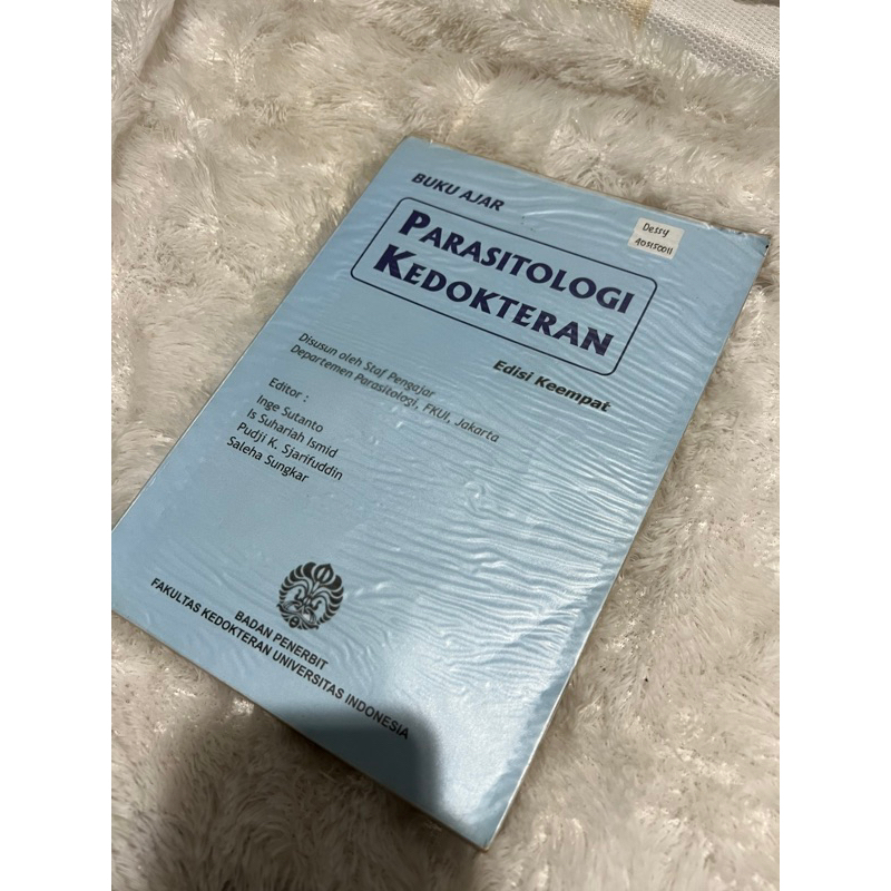

Buku Parasitologi FKUI Edisi 4 Original / Buku Bekas / Buku Second