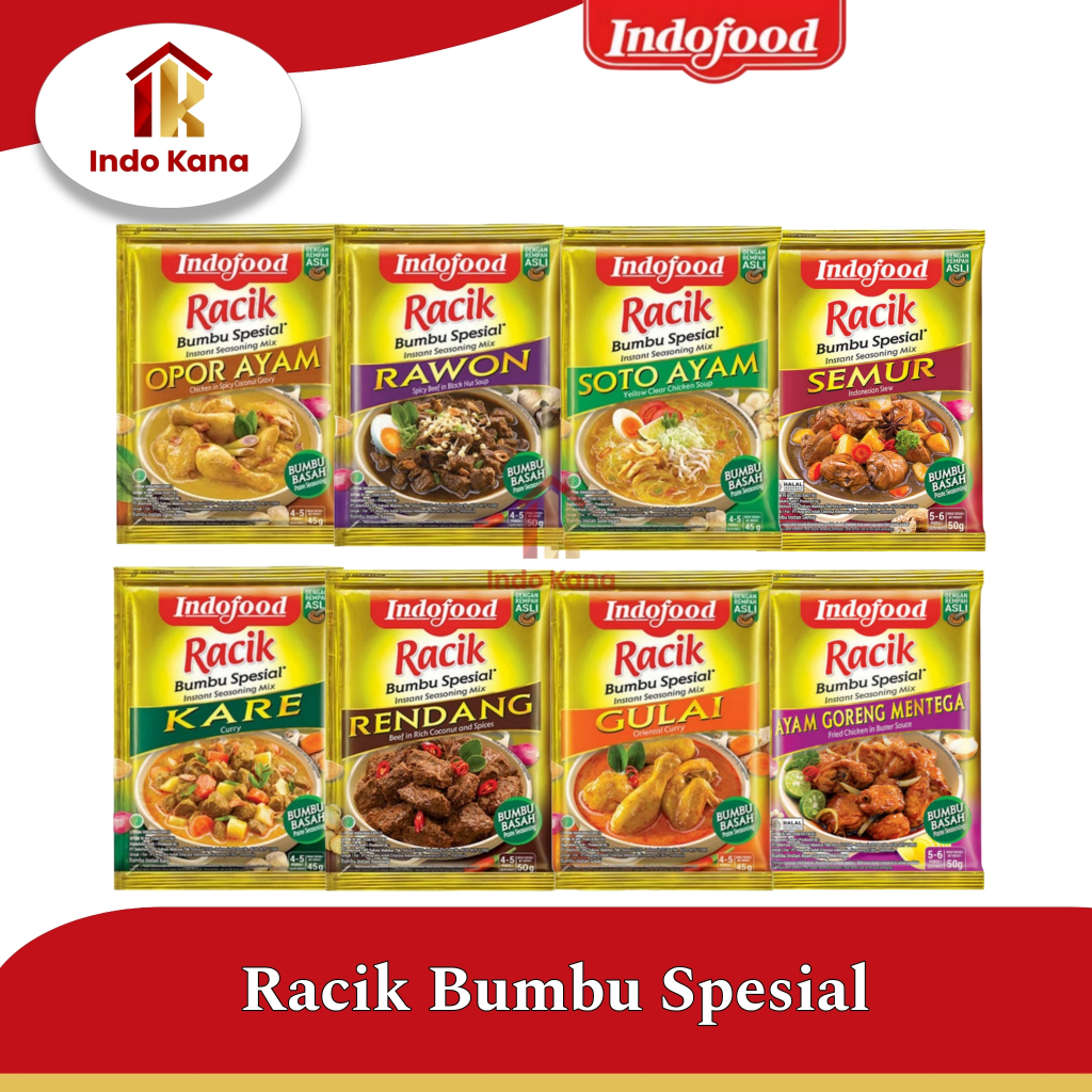 

RACIK INDOFOOD Bumbu Masak Spesial