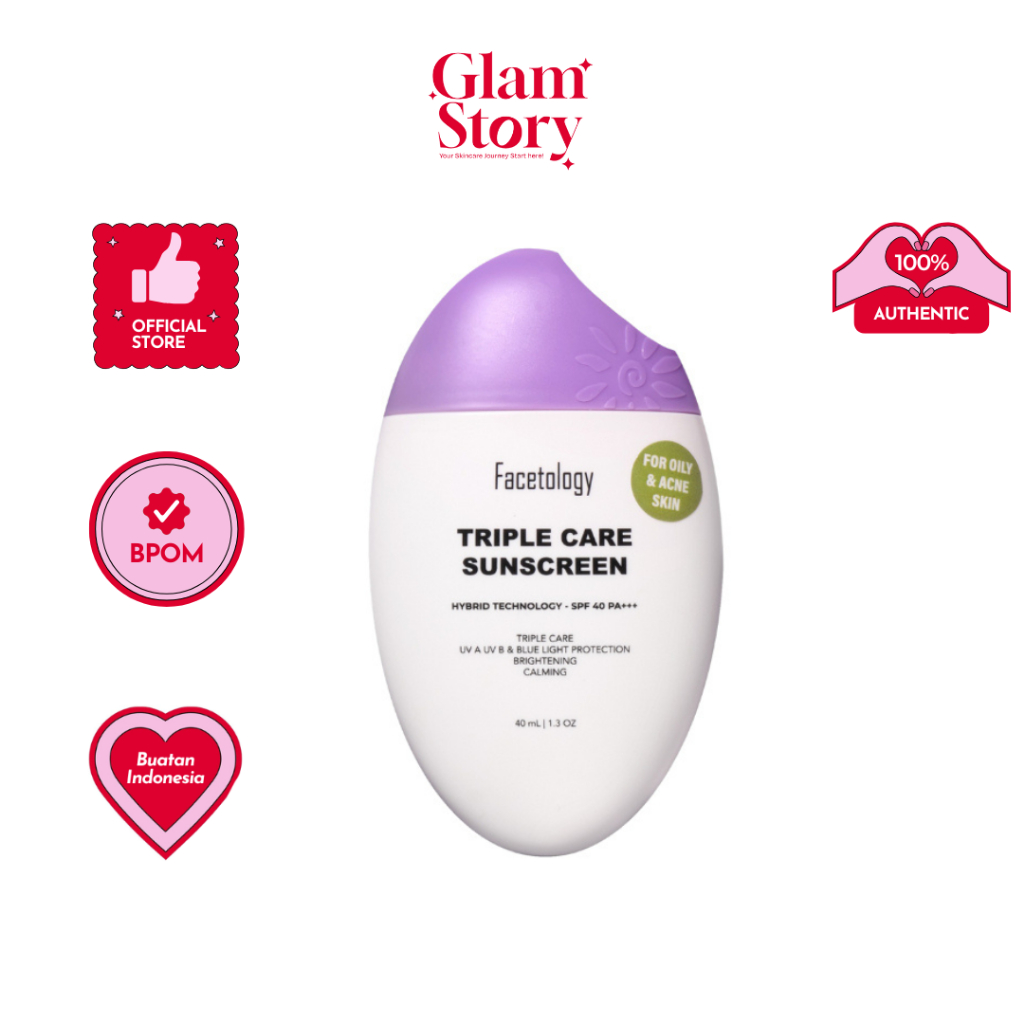 Facetology Triple Care Sunscreen SPF 40 PA+++