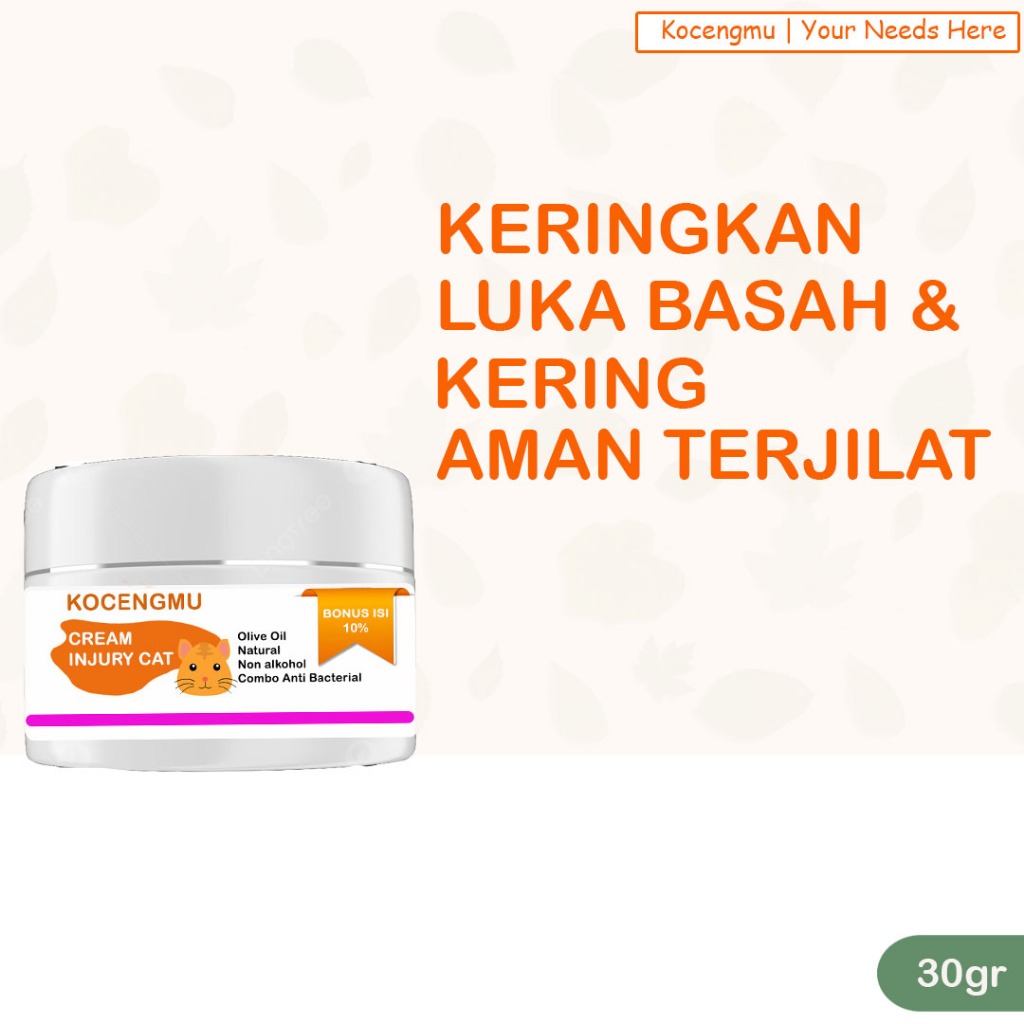 Obat Luka Kucing Terbuka Basah Bolong Bernanah Salep Luka Kucing Scabies Kucing Abses Kucing Kocengm