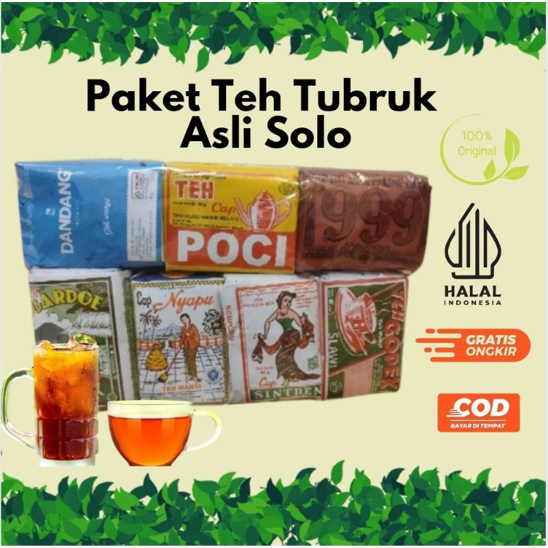 

Paket Teh Tubruk Racikan Asli Solo Lebih Hemat dan Murah Isi 6 dan 7 bisa Ecer Berbagai macam merk, Teh Dandang biru, Sintren, Gopek, Poci, Nyapu, Garfoe, 999