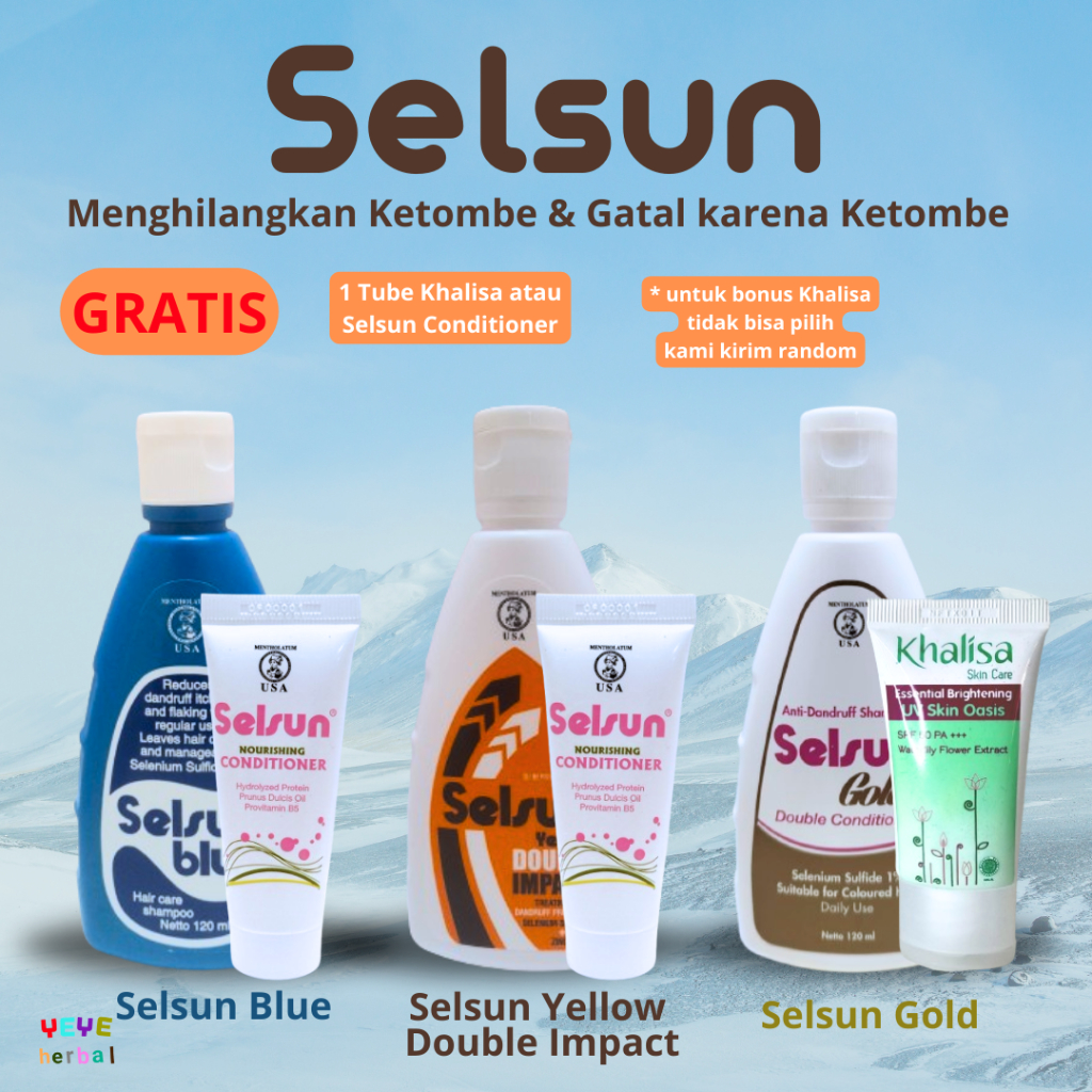 Selsun Shampoo Anti Ketombe