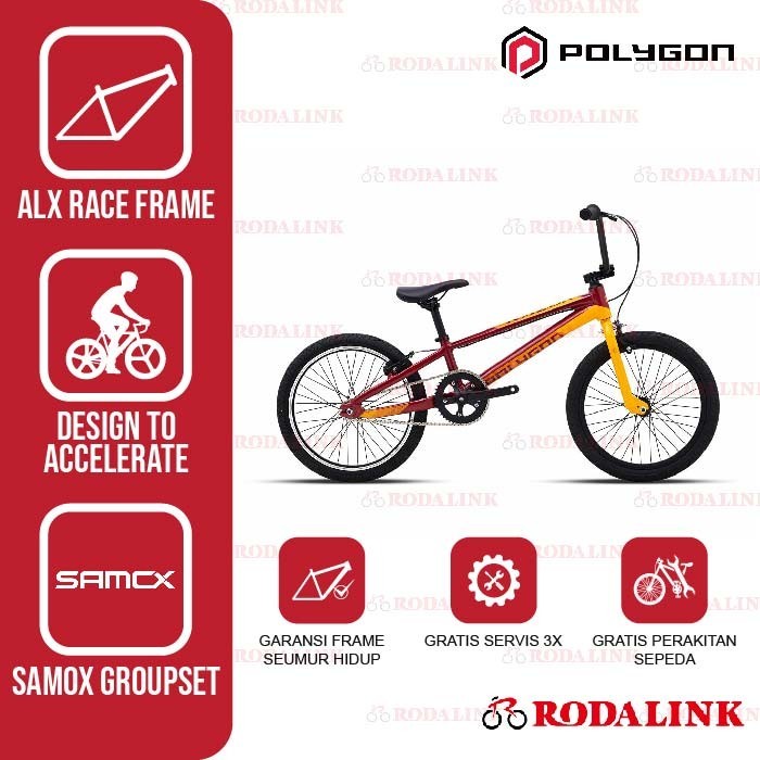 Polygon Sepeda BMX Razor 20"