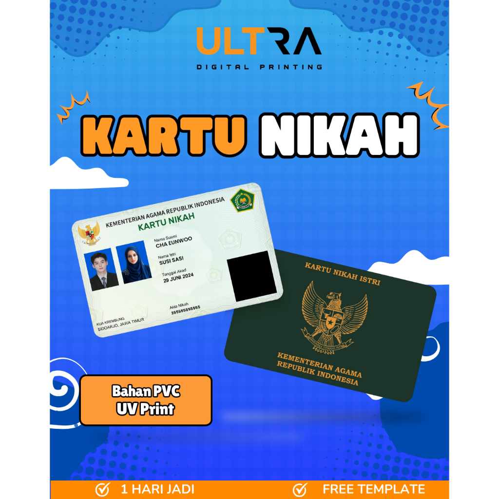 

CETAK KARTU DIGITAL CUSTOM PVC UV PRINT 2 SISI