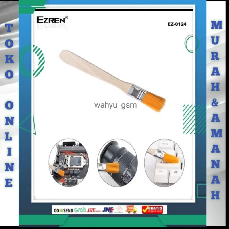 

Ezren EZ-0124 Cleaning Brush Kuas Cat Air Minyak Lukis