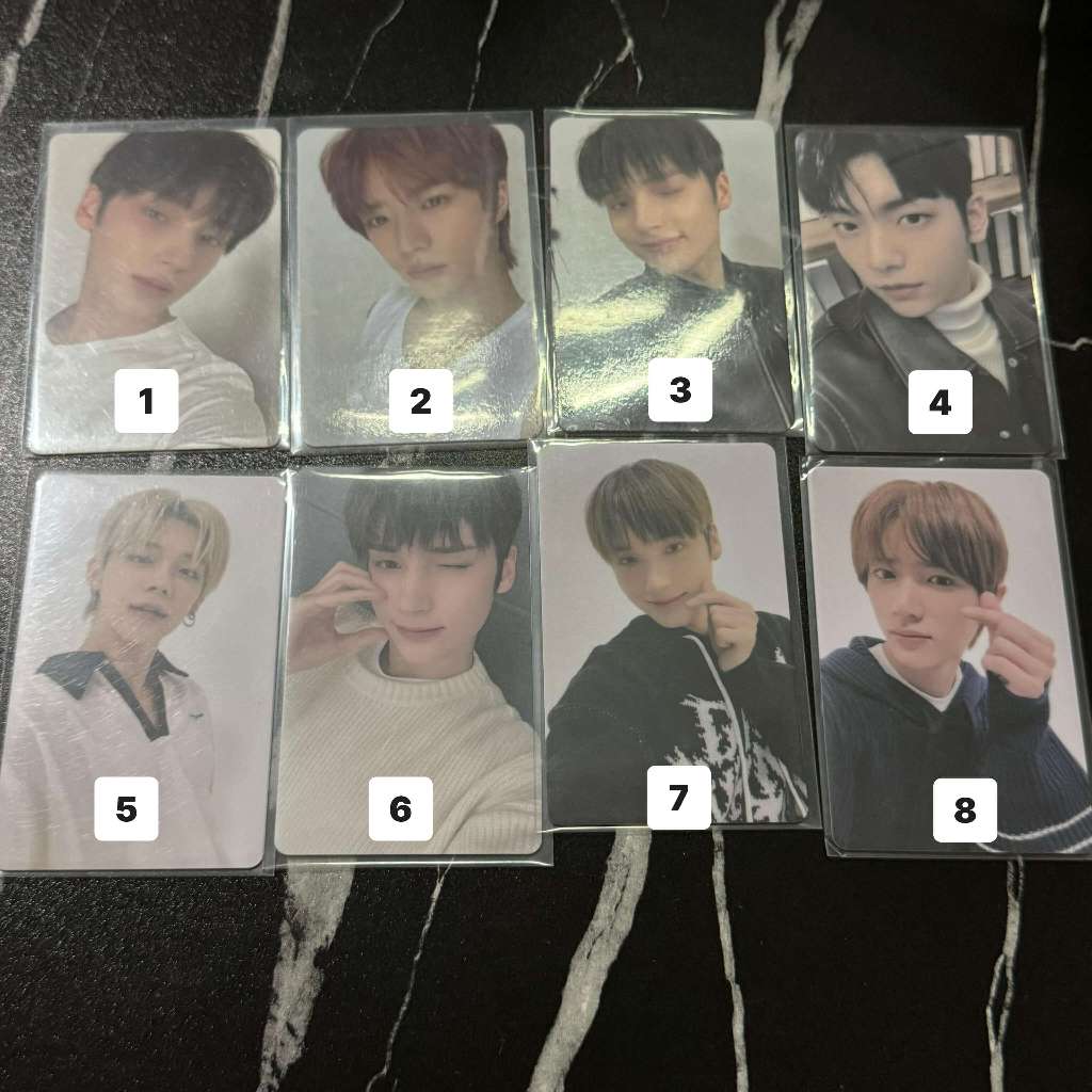 Photocard Official Tomorrow x Together PC Poca TXT Tubatu Yeonjun Soobin Beomgyu Taehyun Huening Kai