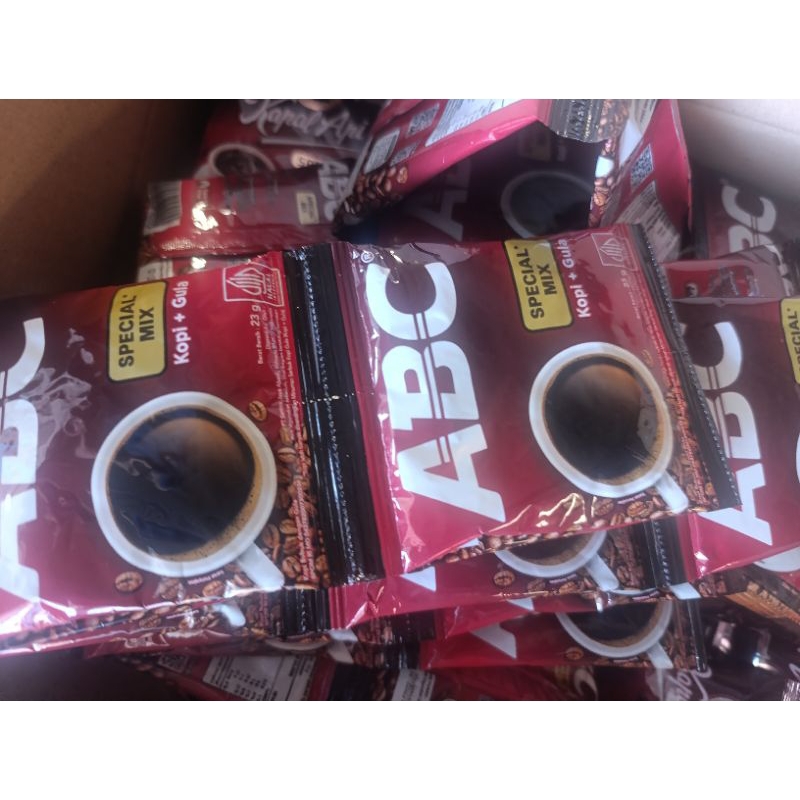 

Kopi ABC Spesial Mix Kopi plus gula 23 gr (10 PCS) New