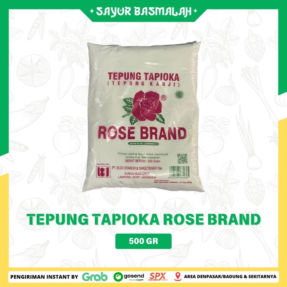 

Tepung Tapioka Rose Brand 500gr - Sayur Basmalah