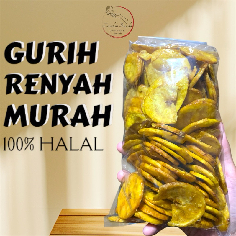 

Cemilan Grosir Snack Keripik Kripik Pisang Gurih