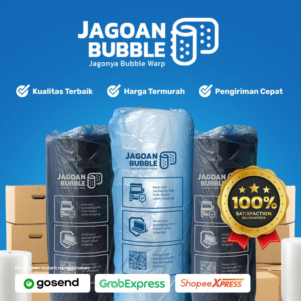 

IK6 Jagoan Bubble Bubble Wrap 2,1 Kg - Tebal Kuat & Murah