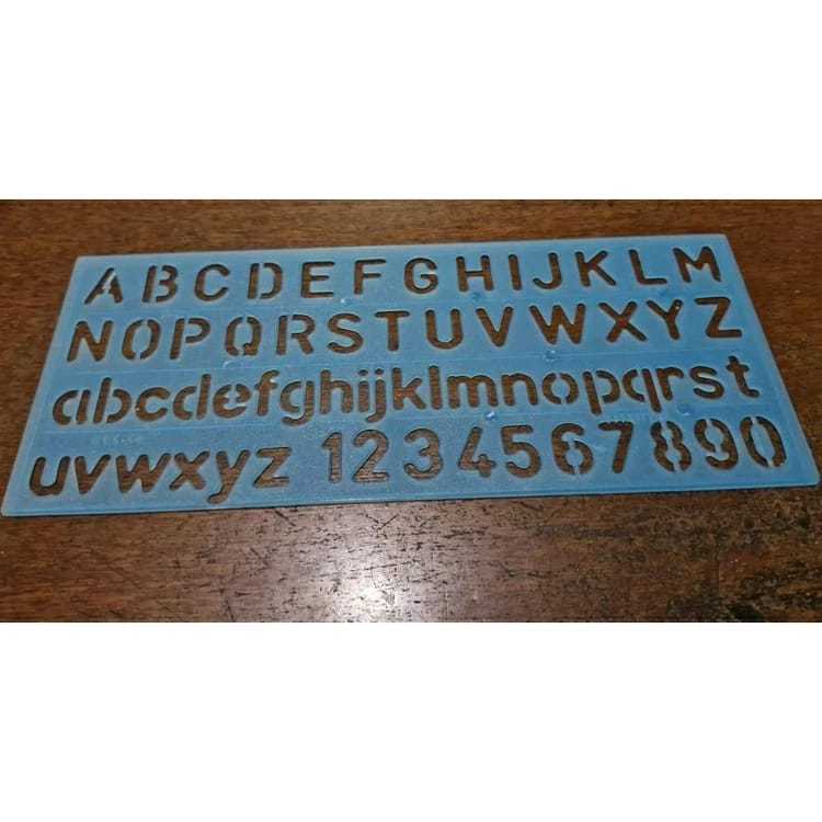 

Penggaris Rol Alphabet u Sablon & ATK