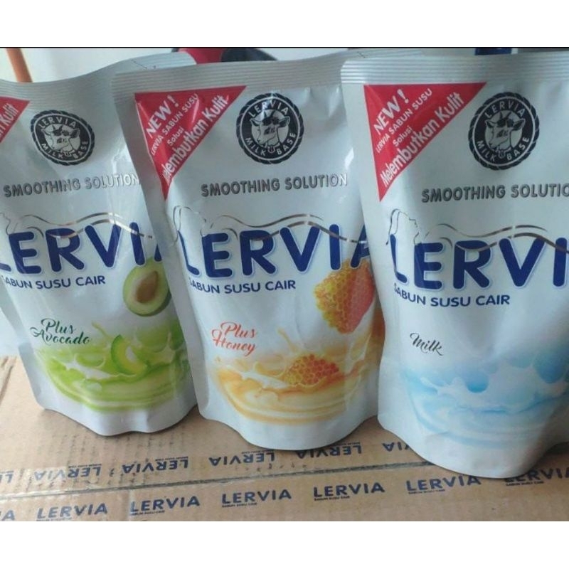 sabun cair lervia 400ml sabun mandi cair lervia