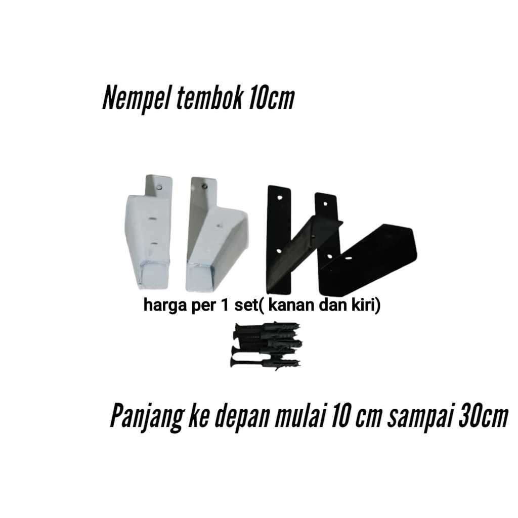 BRACKET PAPAN AMBALAN / BESI SIKU PENYANGGA PAPAN / AMBALAN PAPAN / SIKU L / SIKU PAPAN