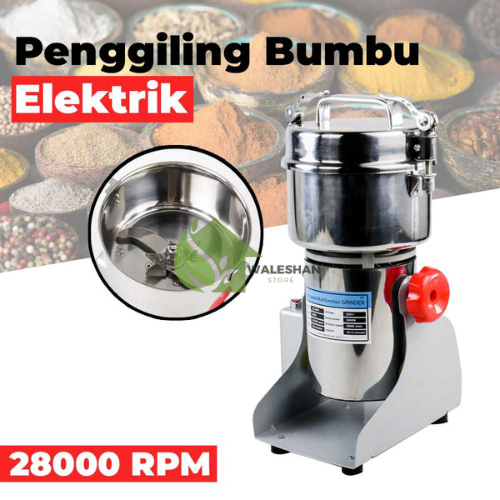 Alat Masak Spices Grinde Blender Elektrik Penghancur Penghalus Bumbu Masak Kering Lada Kedelao Kacan