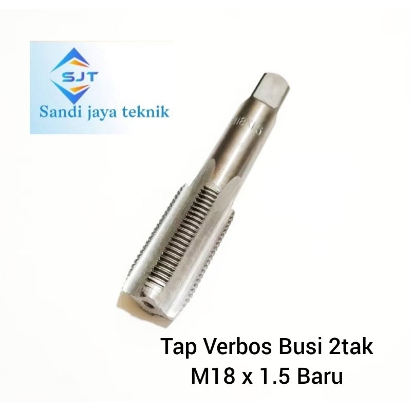 1Pcs Tap Hand Tap m18x1.5 Tap Verbos Busi 2tak Baru