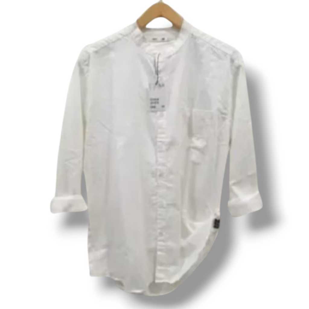 zara kemeja putih pria kemeja lengan panjang kerah shanghaiatasa pria dewasa kemeja pria kekinian