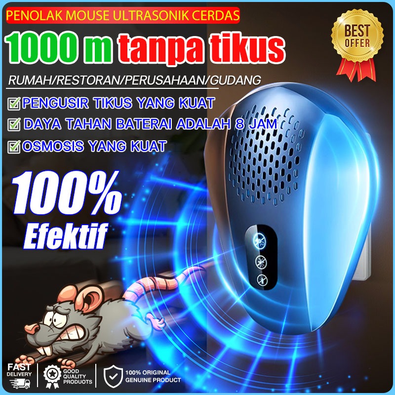 [20000 meter tanpa tikus] anti tikus pengusir tikus ultrasonik pengusir tikus Pengusir Kecoa Pengusi