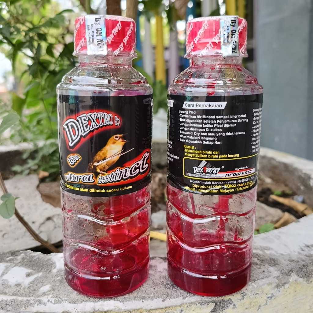 Dextro87 vitamin dextro 87 khusus untuk burung pleci sogon konin