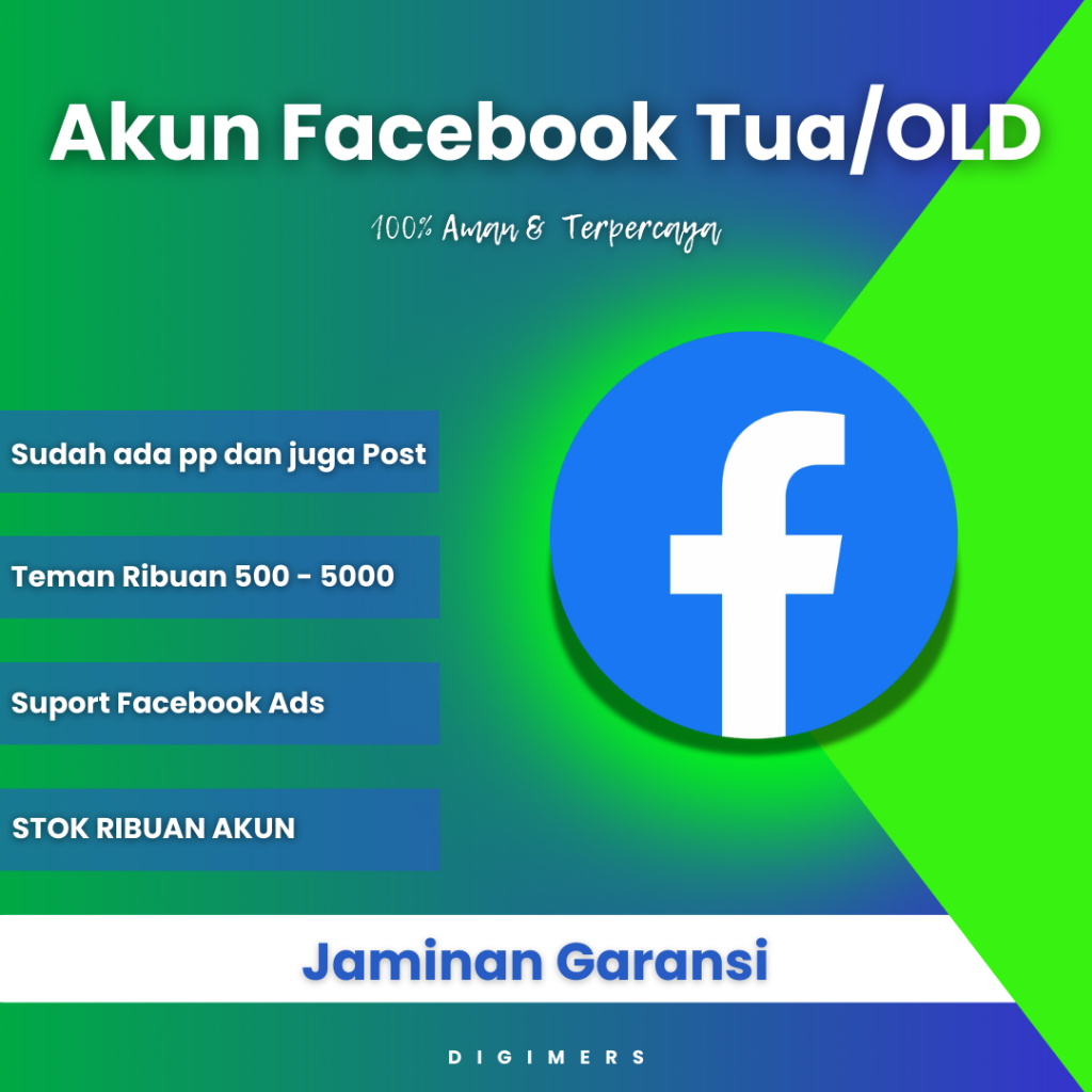 Akun fb Tua akun facebok lama Akun facebook fb bisa untuk ads |akun facebook marketleace bergaransi