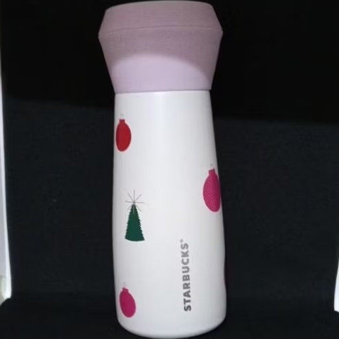 New Tumbler Starbucks stainless steel edisi Natal / xmas 280ml -21