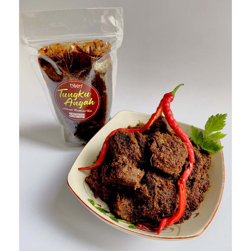 

Rendang Daging Sapi+Sambalado Tarubuak 250 gr