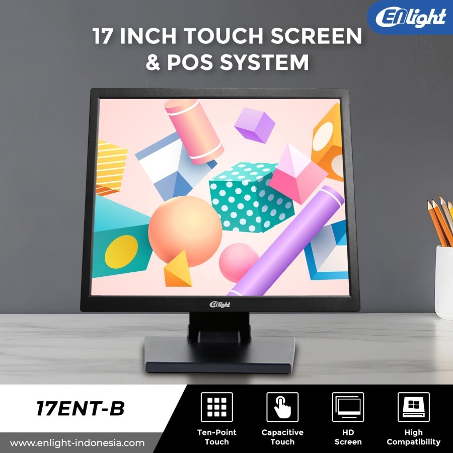 Monitor Enlight 17ENT-B  Monitor Touchscreen 17 Inch