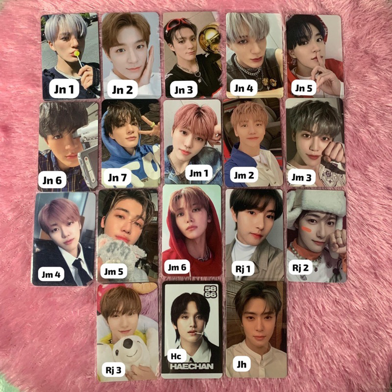 {OFFICIAL} Photocard HD/RARE Jeno Jaemin Haechan Renjun Jaehyun NCT DREAM/127