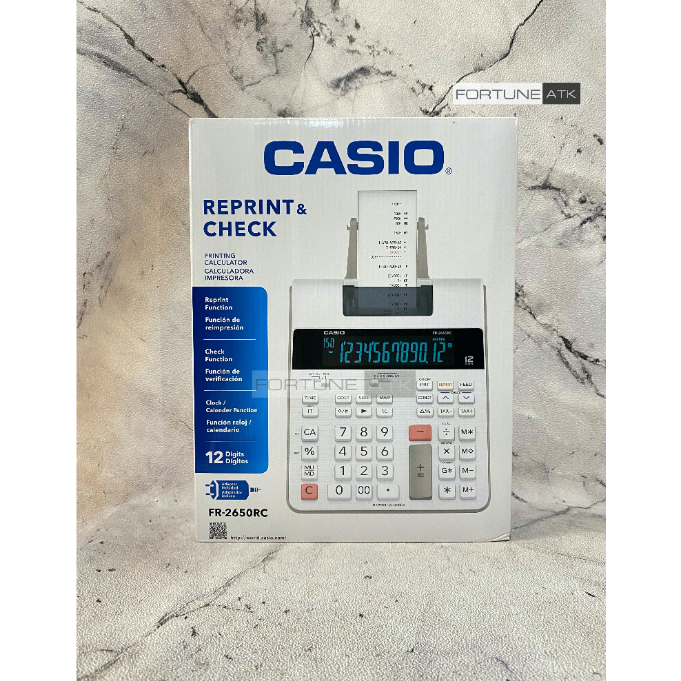 

Calculator CASIO FR 2650-RC Printing Calculator ORIGINAL