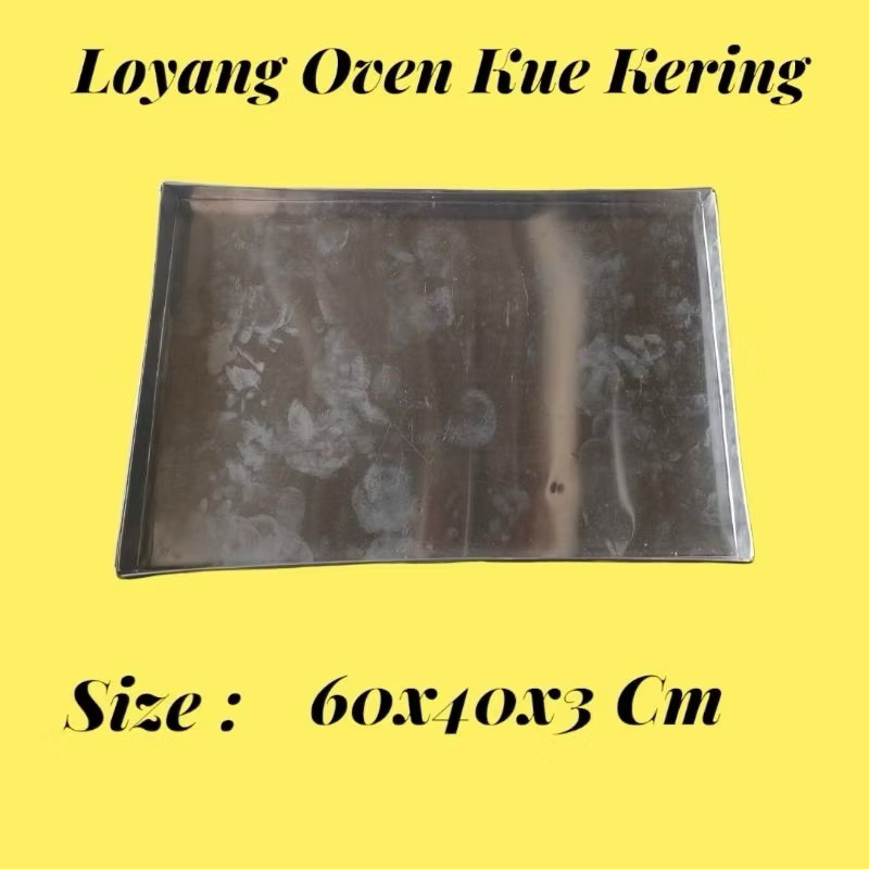 Loyang Nampan LOYANG OVEN BESAR 40x60 Tebal Loyang Oven Kue Kering Loyang Anti Lengket