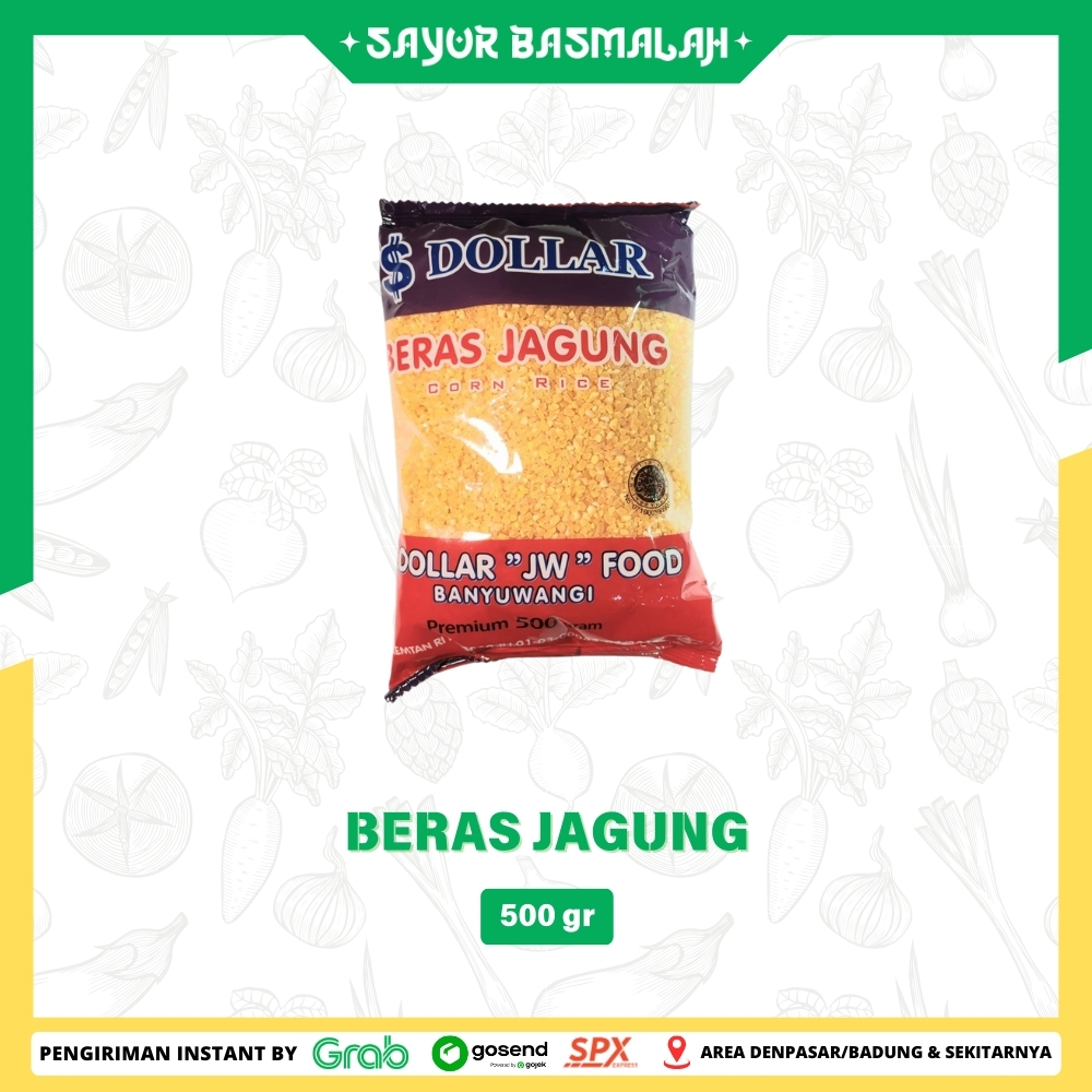 

Beras Jagung 500gr - Sayur Basmalah