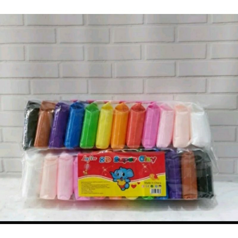 Magic Clay 12 Warna/Magic Clay Combo/Clay 12 Warna